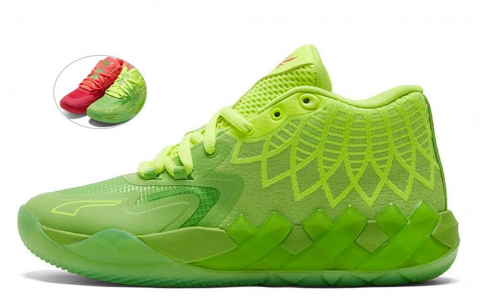PUMA X Rick And Morty MB.01 LaMelo Ball 'Red Green'