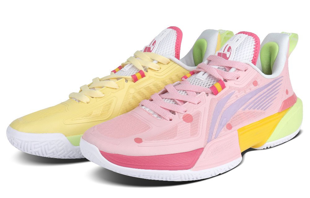 LINING Light Speed 2 Basketball Shoes Men's Low top Pink