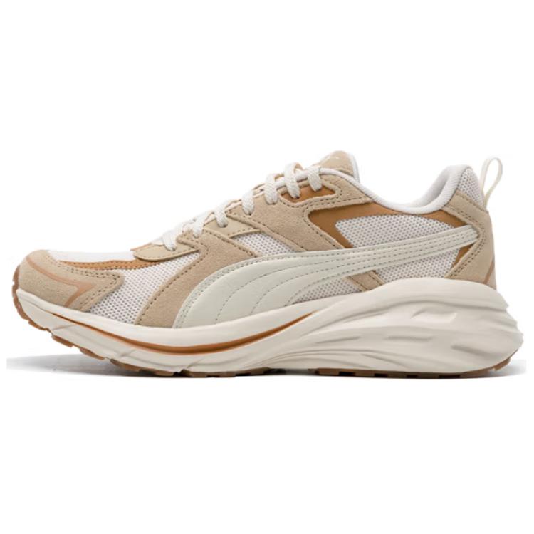 PUMA Hypnotic Collection LS Abrasion Resistant Breathable Low Top Casual Shoes Unisex Beige Brown