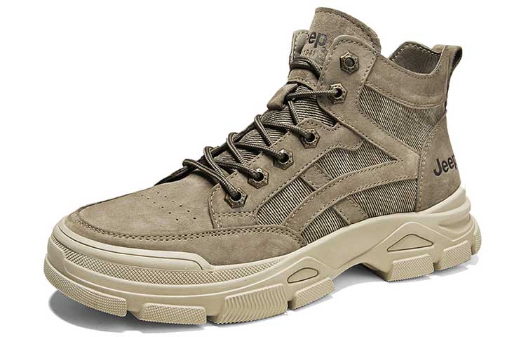 Jeep Short Work Boots Men's Dark Khaki купить в интернет-магазине Yoocart с быстрой доставкой по России.