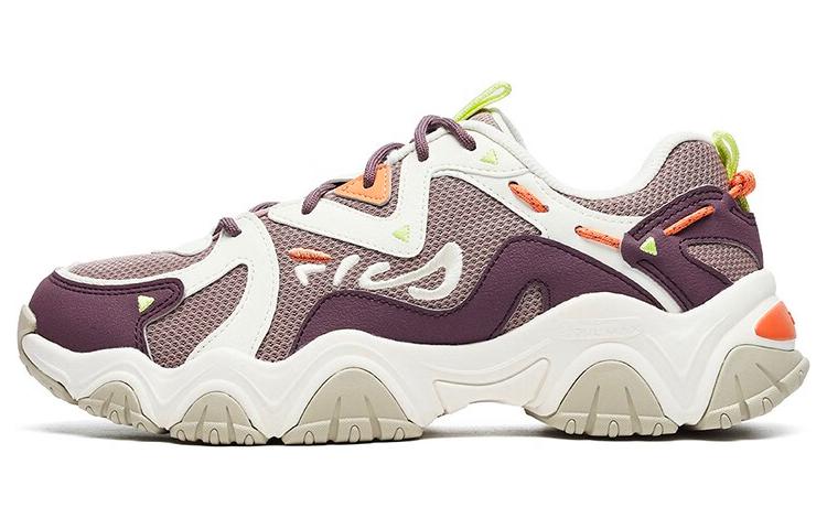 FILA Fluid 4 Cat Claw Fashion Shoes 'White Purple' Women's