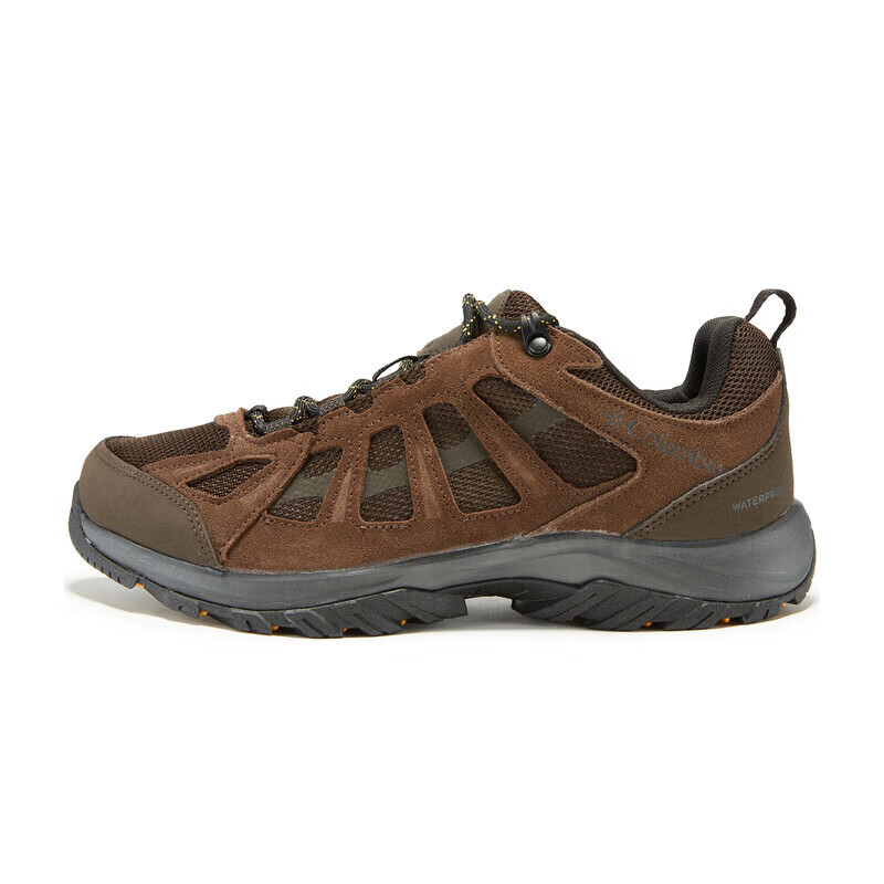 Columbia Cushioned Slip-Resistant Low-Top Outdoor Shoes Men's Umber
