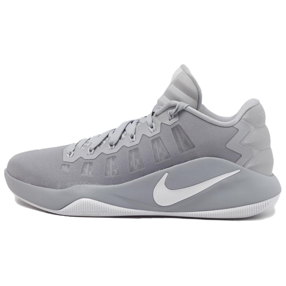 Nike Hyperdunk 2016 Slip Resistant Abrasion Resistant Low top Basketball Shoes Men's Gray