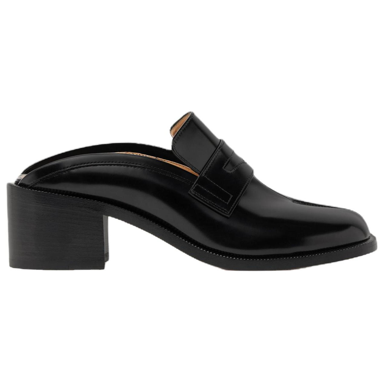 Maison Margiela Tabi Closed Toe Slippers Women's Brown