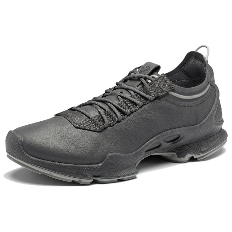 Ecco Striding C Low Top Casual Shoes Men's Magnet Gray