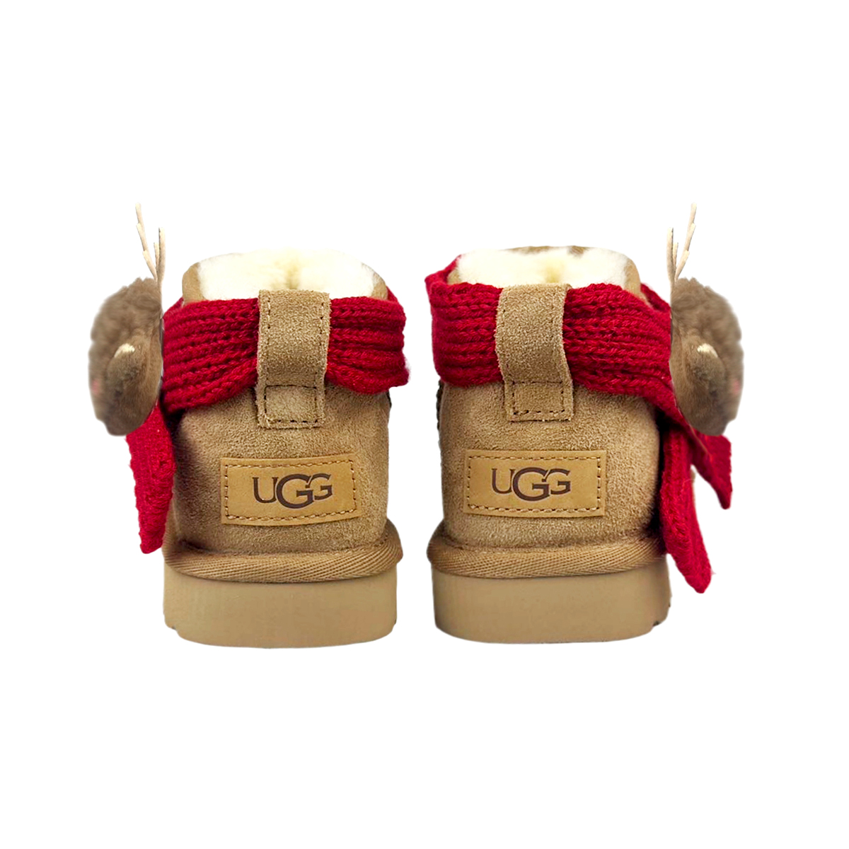 UGG CLASSIC ULTRA MINI Warm Slip-Resistant Ankle-Length Snow Boots Women's Chestnut