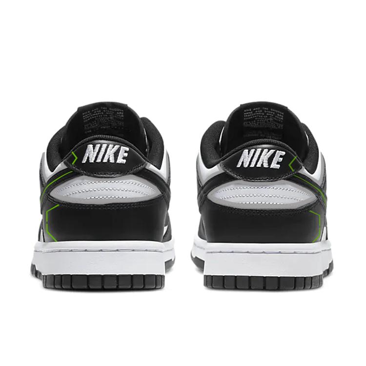 Nike Dunk Irregular Shape Anti-Slip And Wear-Resistant Breathable Low-Top Skateboard Shoes GS Black White купить в интернет-магазине Yoocart с быстрой доставкой по России.