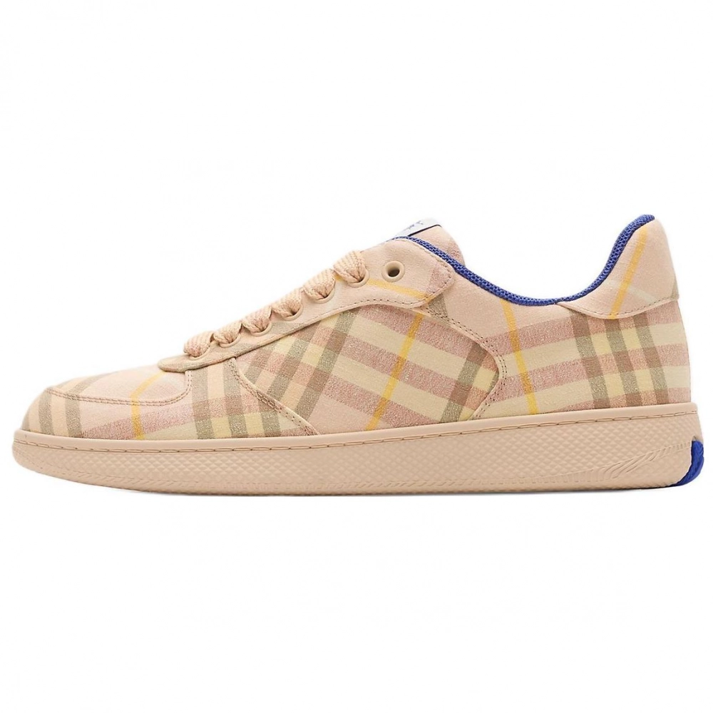Burberry Terrace Low Top Skateboard Shoes Women's Brown