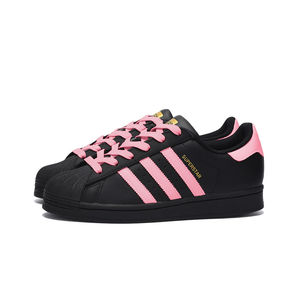Adidas Originals SUPERSTAR Anti Slip Wear Resistant Low Top Skateboard Shoes Unisex Black купить в интернет-магазине Yoocart с быстрой доставкой по России.