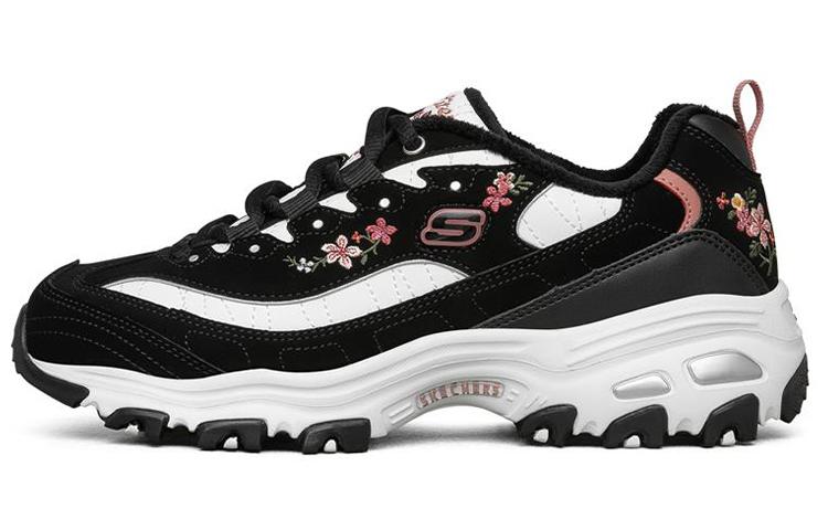 Skechers D'lites 1.0 'Black Floral' Women's