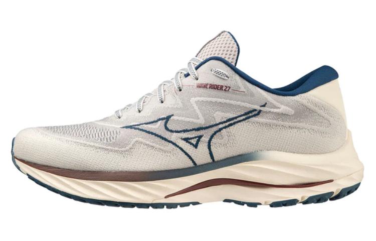 Mizuno Wave Rider 27 Low 'Milk White Blue'