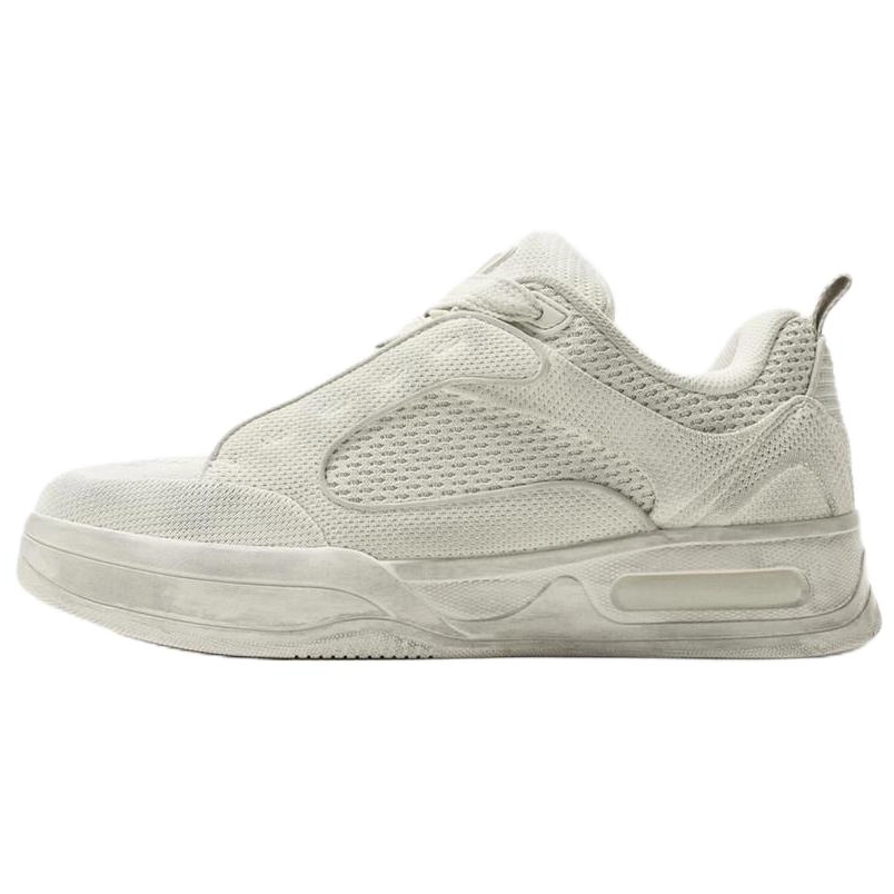ZARA Low Top Casual Shoes Men's Gray White