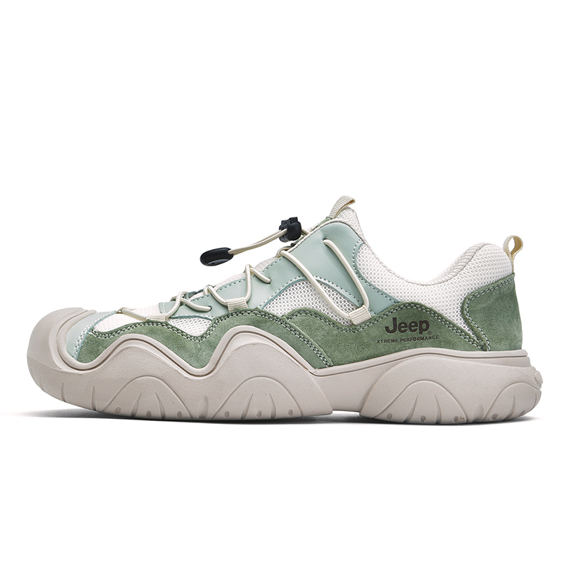 Jeep Low Top Outdoor Shoes Unisex Green