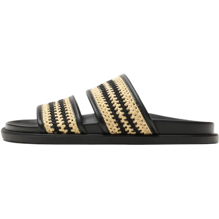 ZARA Slide Slippers Men's Black