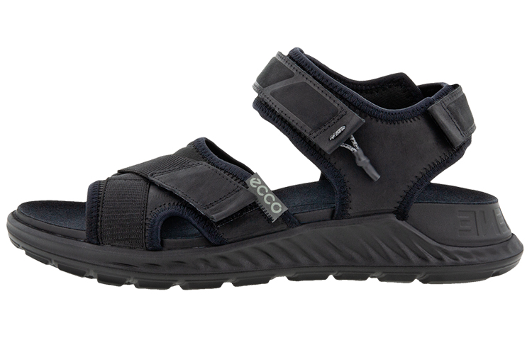 Ecco Exowrap 3Strap Cool Drag Men's Black