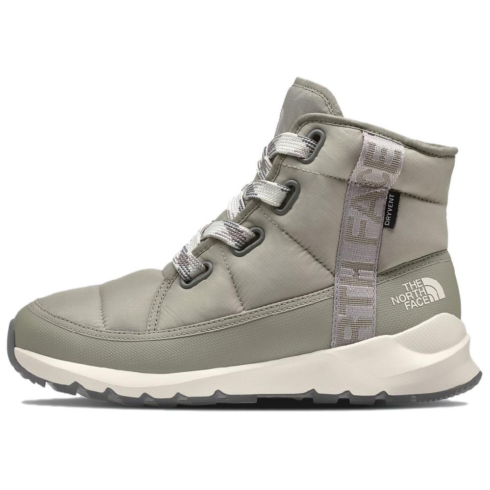 THE NORTH FACE Warm Water-Resistant And Wear-Resistant Short Outdoor Boots Women's Gray