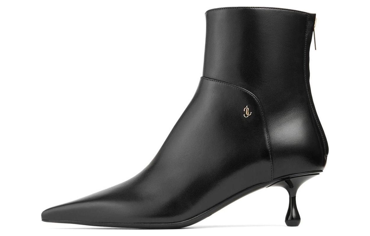 Jimmy Choo Cycas 50mm Leather Ankle Boots