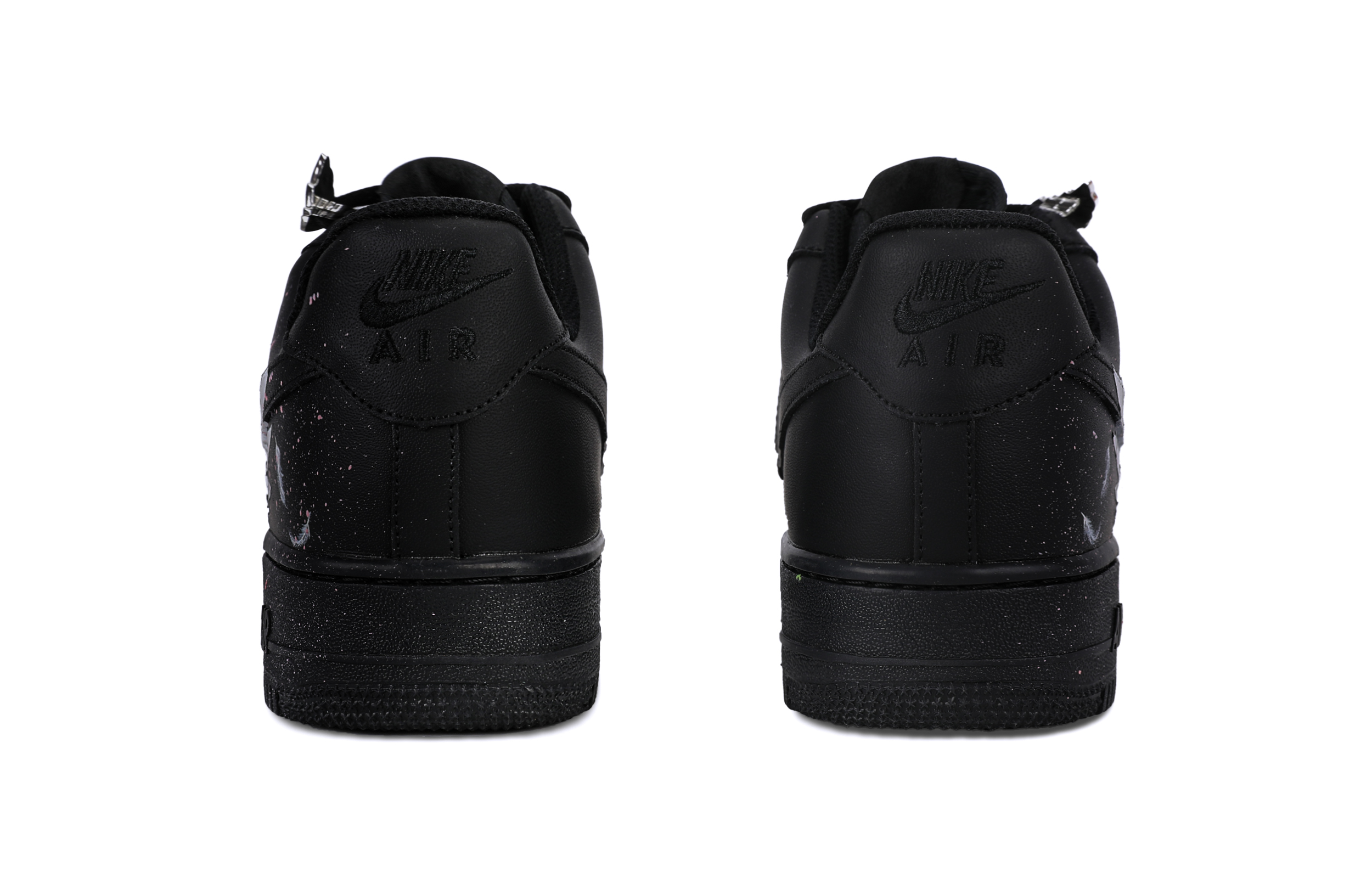 Nike Air Force 1 Wear resistant And Lightweight Low top Skateboard Shoes Unisex Black купить в интернет-магазине Yoocart с быстрой доставкой по России.