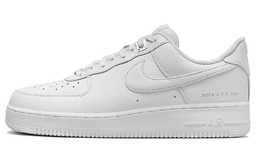 Nike Air FORCE 1 Кроссовки для скейтбординга Низкие Белые Унисекс