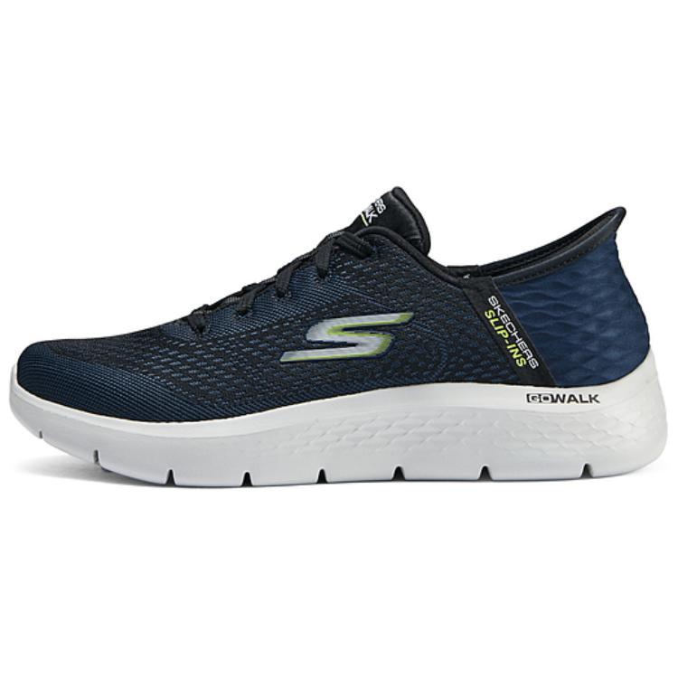 Skechers Slip Ins Durable Breathable Low Top Running Shoes Men's Marine Blue