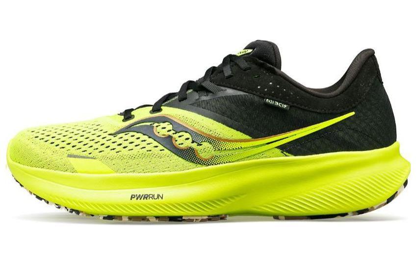 saucony Ride 16 'Citron Black'