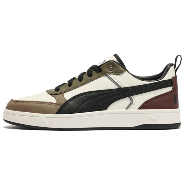 PUMA DRIBBLE Low Top Casual Shoes Unisex White Green