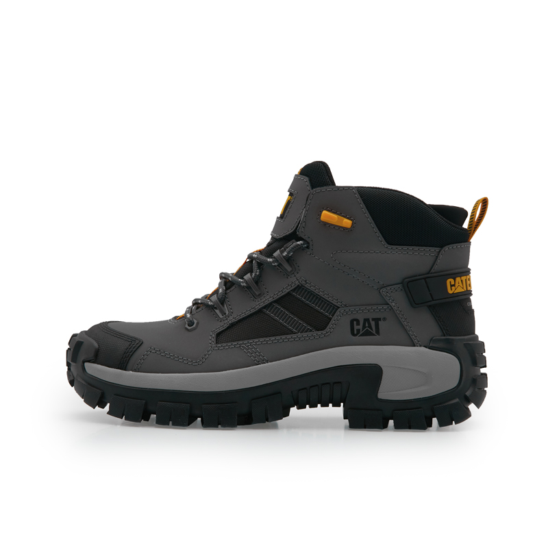 CAT Invader Mid Vent CT SS25 Short Martin Boot Men's Gray