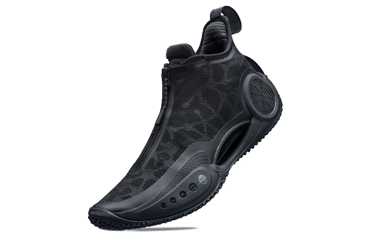 LINING WOW 9 Basketball Shoes Men Mid Top Black купить в интернет-магазине Yoocart с быстрой доставкой по России.