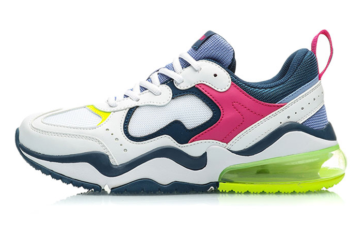 LiNing CF Neon Source Non slip Lightweight Low Top Casual Shoes Women's