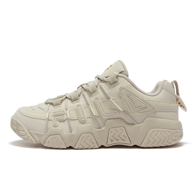 FILA FUSION BARRICADE Puffy Shoes Wear-Resistant Low-Top Vintage Basketball Shoes Men's Yellow купить в интернет-магазине Yoocart с быстрой доставкой по России.