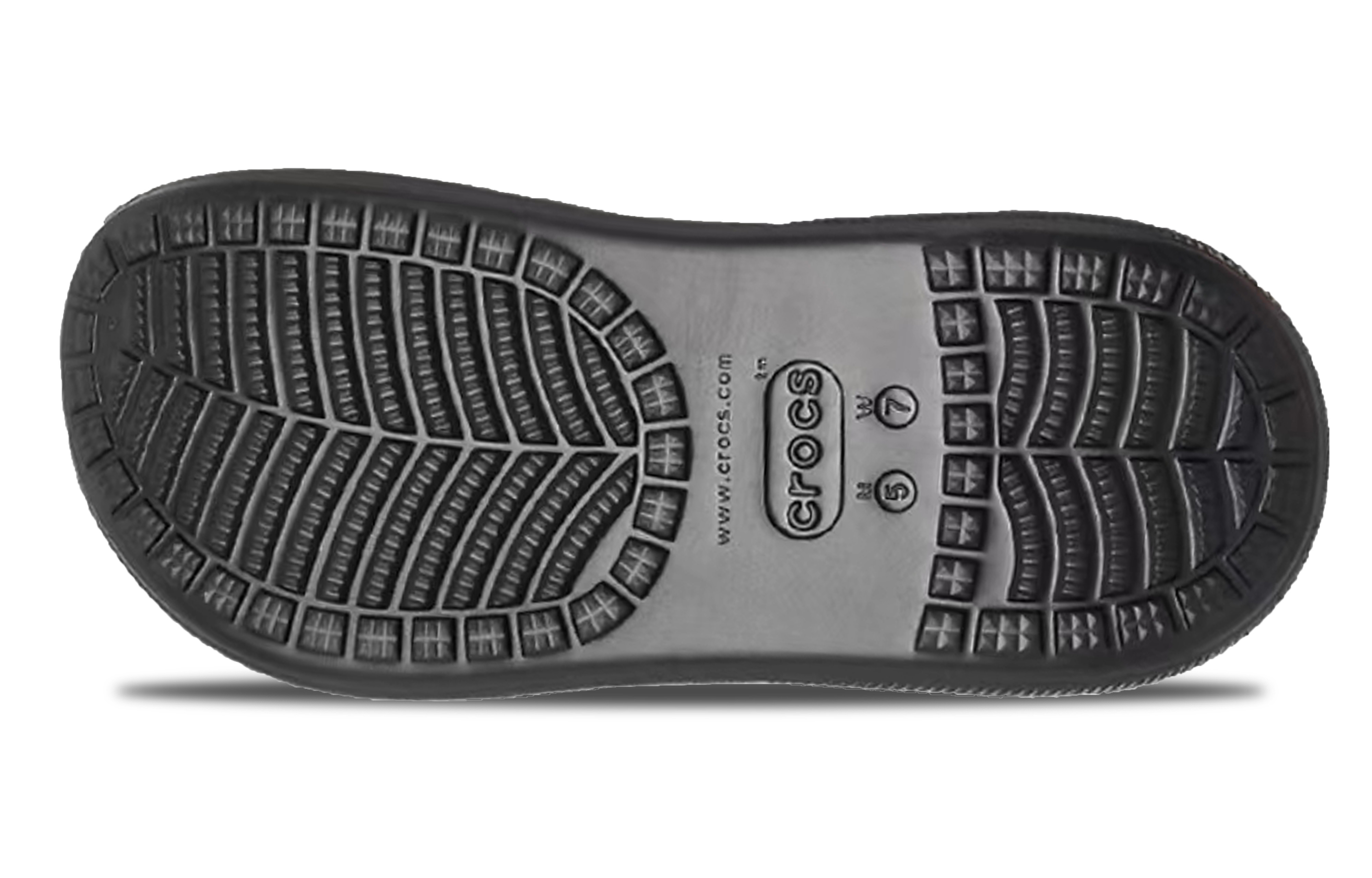 Crocs Classic Crush Clogs Unisex Black купить в интернет-магазине Yoocart с быстрой доставкой по России.