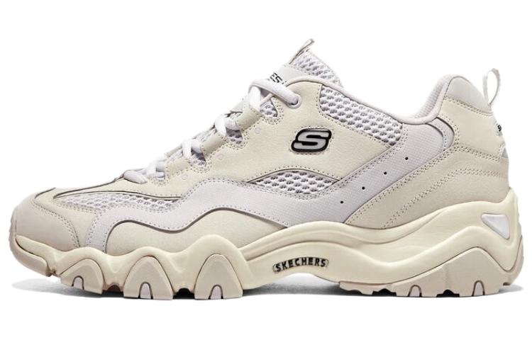 Skechers D'LITES 2.0 2.0 Cushioned Wear-Resistant Support Low-Top Chunky Sneakers Men's Natural