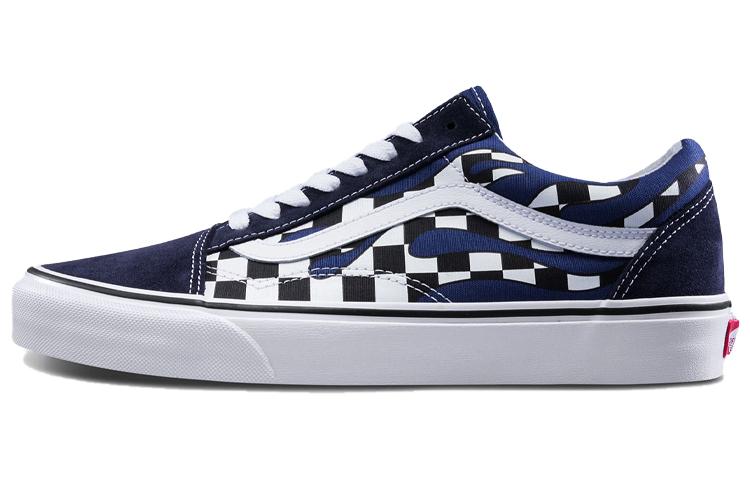 Old Skool Vans 'Checker Flame'