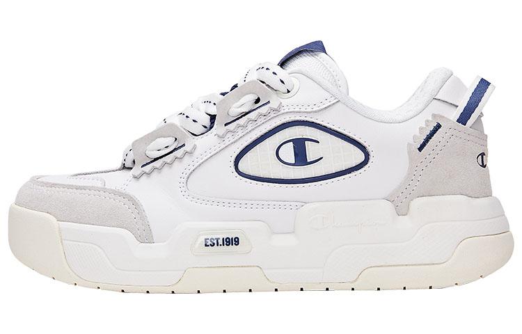 Champion Valve V2 Slip Resistant Cushioning Low Top Skateboard Shoes Unisex White