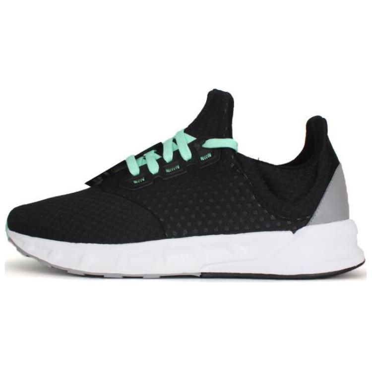Adidas Falcon Elite 5 Cushioning Anti-Slip And Wear-Resistant Mid-Top Casual Running Shoes Women's Black Cyan