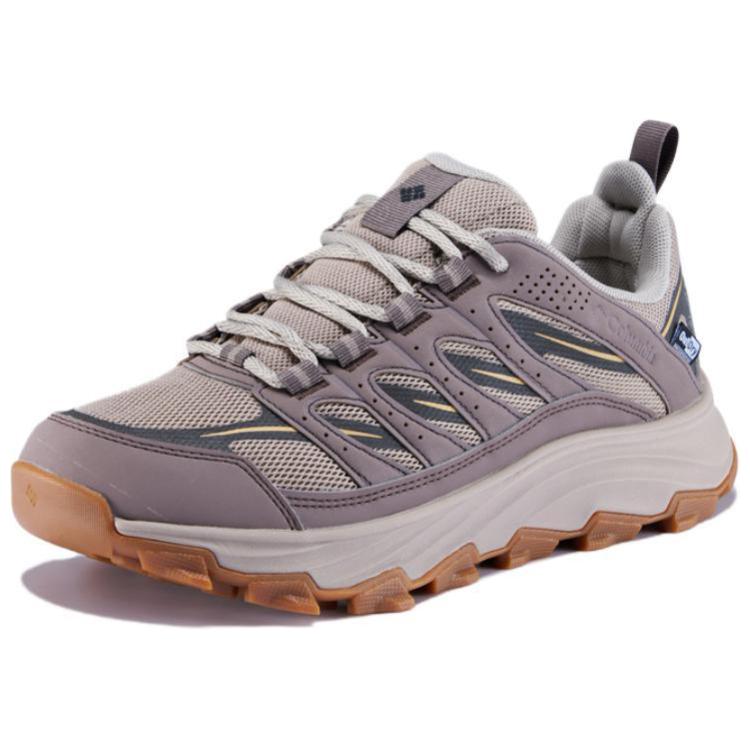 Columbia Anti-Slip Wear-Resistant Low-Top Trekking Shoes Women's Khaki