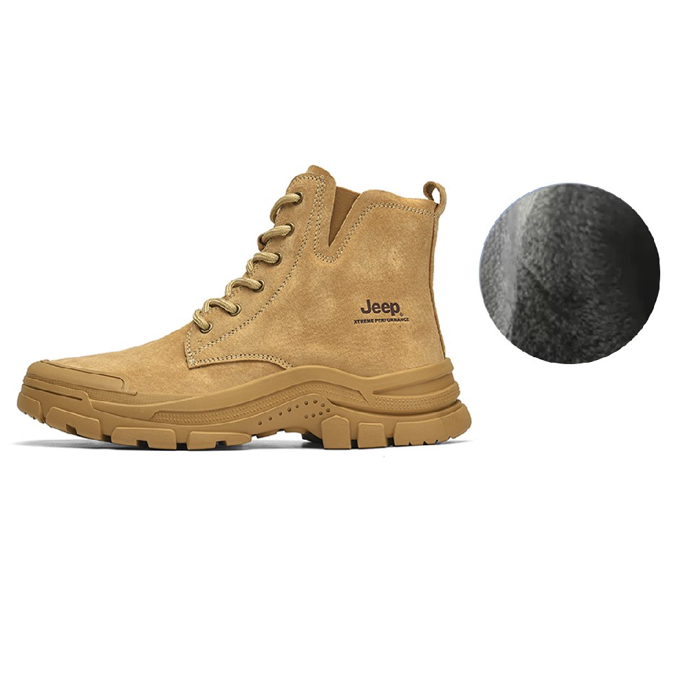 Jeep Short Martin Boot Men's Camel