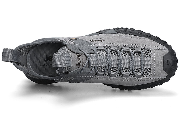 Jeep Breathable Outdoor Shoes Men's Gray купить в интернет-магазине Yoocart с быстрой доставкой по России.