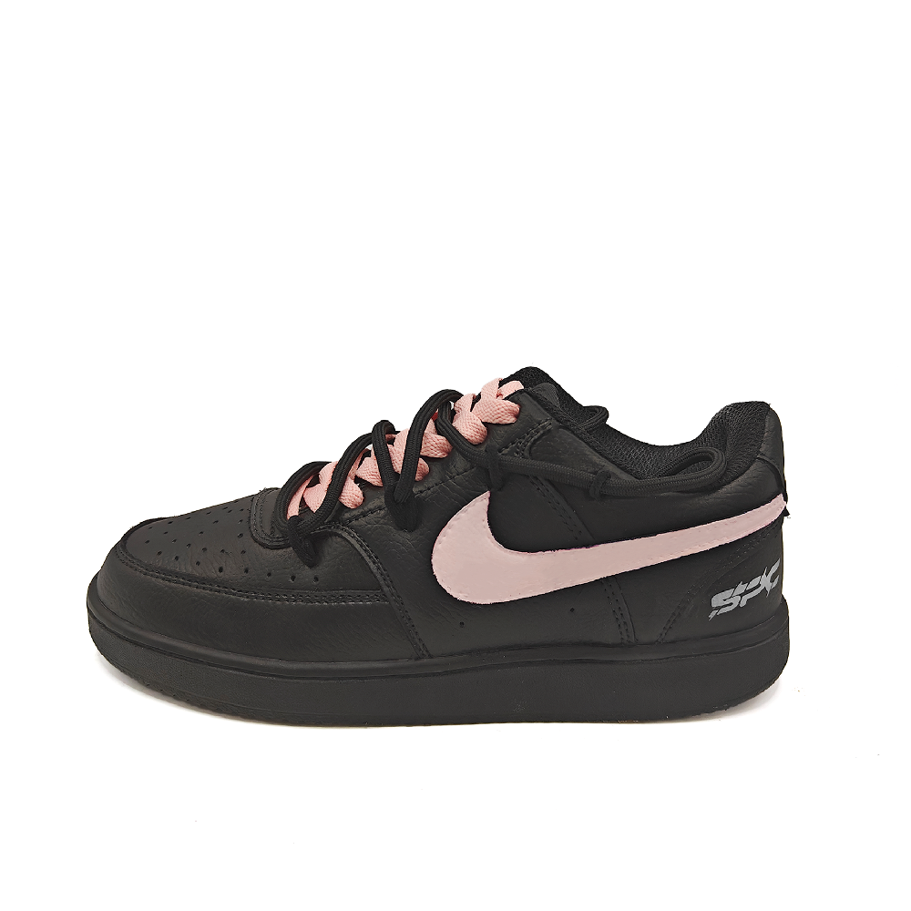 Nike Court Vision Moon Beauty Anti-Slip Wear-Resistant Low-Top Skateboard Shoes Unisex Pink