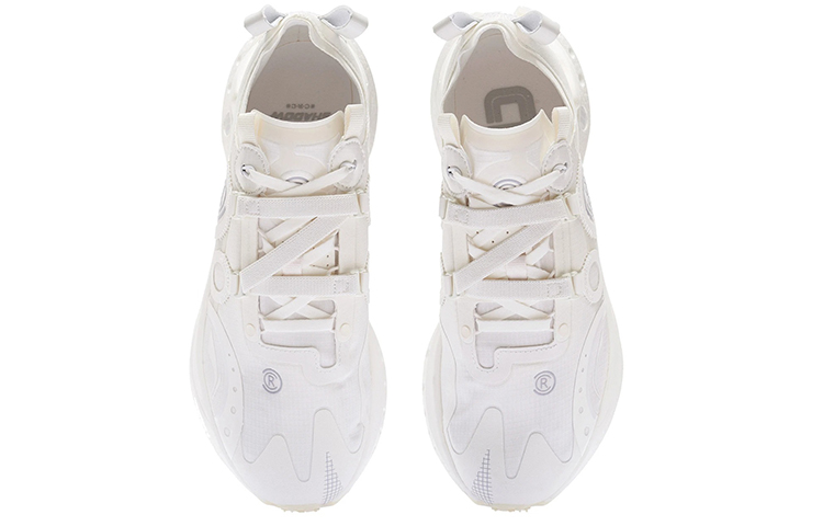 LiNing Jueying CRC Cushioning Anti-Slip Wear-Resistant Breathability Low-Top Sports Casual Shoes Men's White