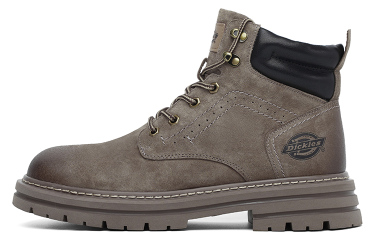 Dickies Trendy Classic And Versatile Short Mid-Calf Martin Boot Men's Camel