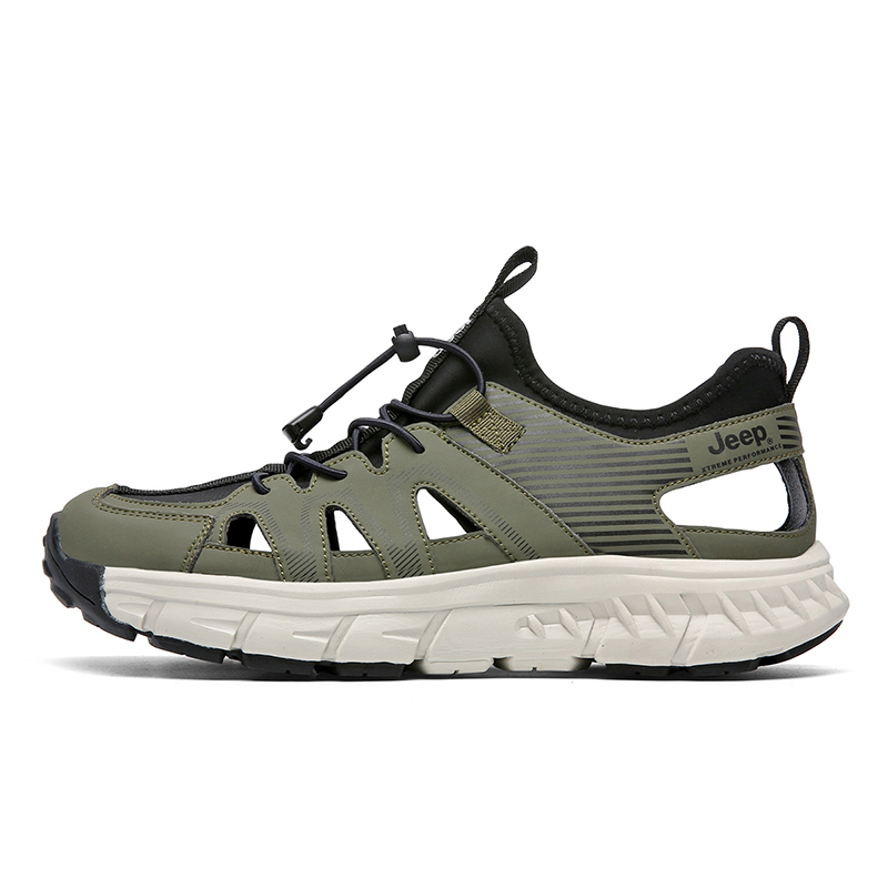 Jeep River Trekking Shoes Unisex Black