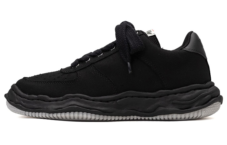 MIHARA YASUHIRO Wayne OG Sole Low-Top Stylish Skateboarding Shoes Men's Black