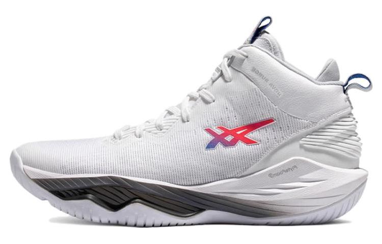 Asics Nova Surge 2 Basketball Shoes 'White Gunmetal'