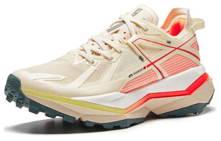 Anta Cushioned Slip-Resistant Low-Top Running Shoes Men's Yellow White купить в интернет-магазине Yoocart с быстрой доставкой по России.