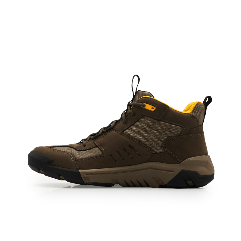 CAT Cushioned Slip-Resistant Low-Top Casual Shoes Men's Tan