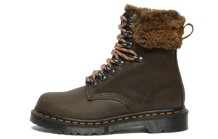 Dr. Martens 1460 Martin Boots Grey/Green Women's