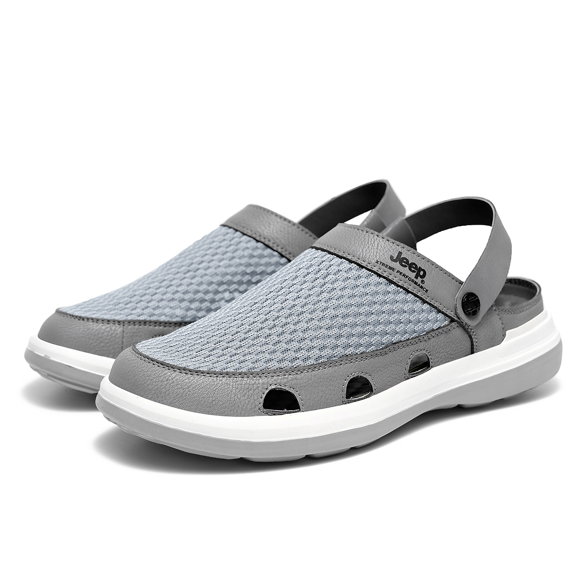 Jeep River Trekking Shoes Men's Gray купить в интернет-магазине Yoocart с быстрой доставкой по России.
