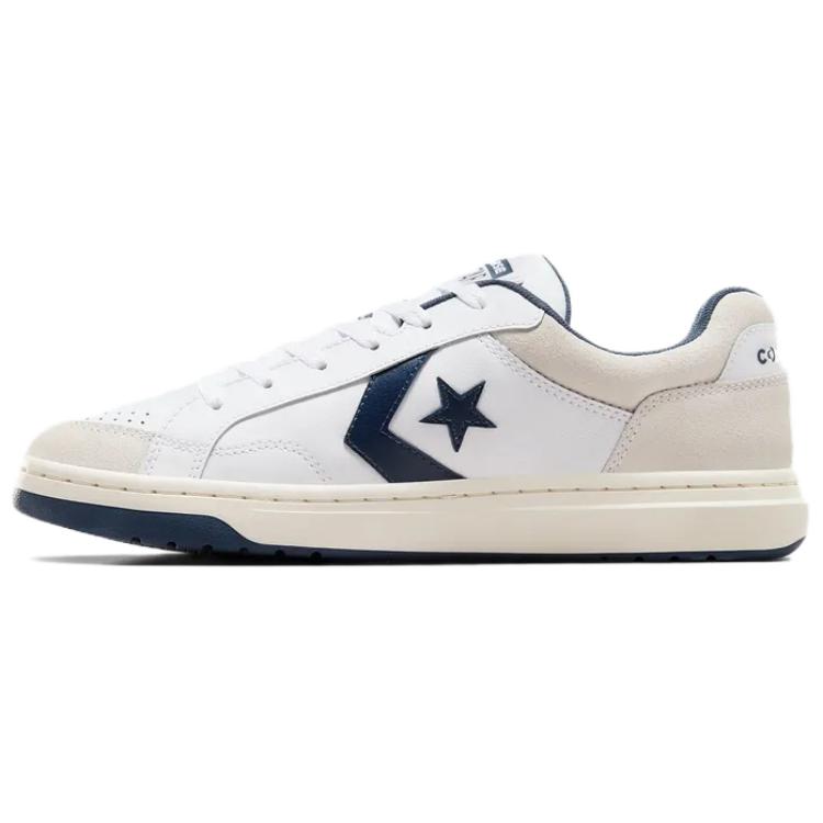 Converse Pro Blaze Classic Wear-resistant And Lightweight Low-Top Vintage Basketball Shoes Unisex White