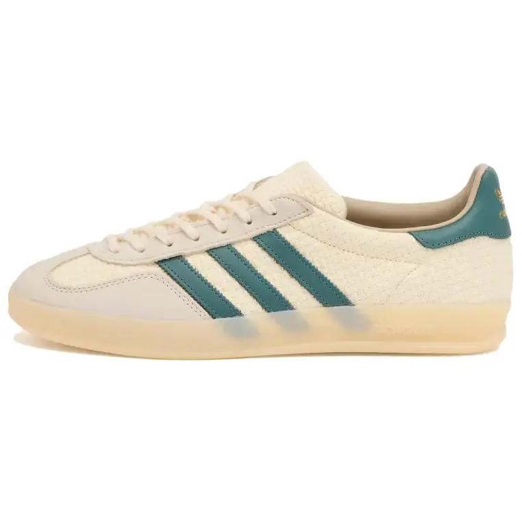 Adidas Gazelle Indoor 'Cotton Weave Pack   Cream Preloved Teal'